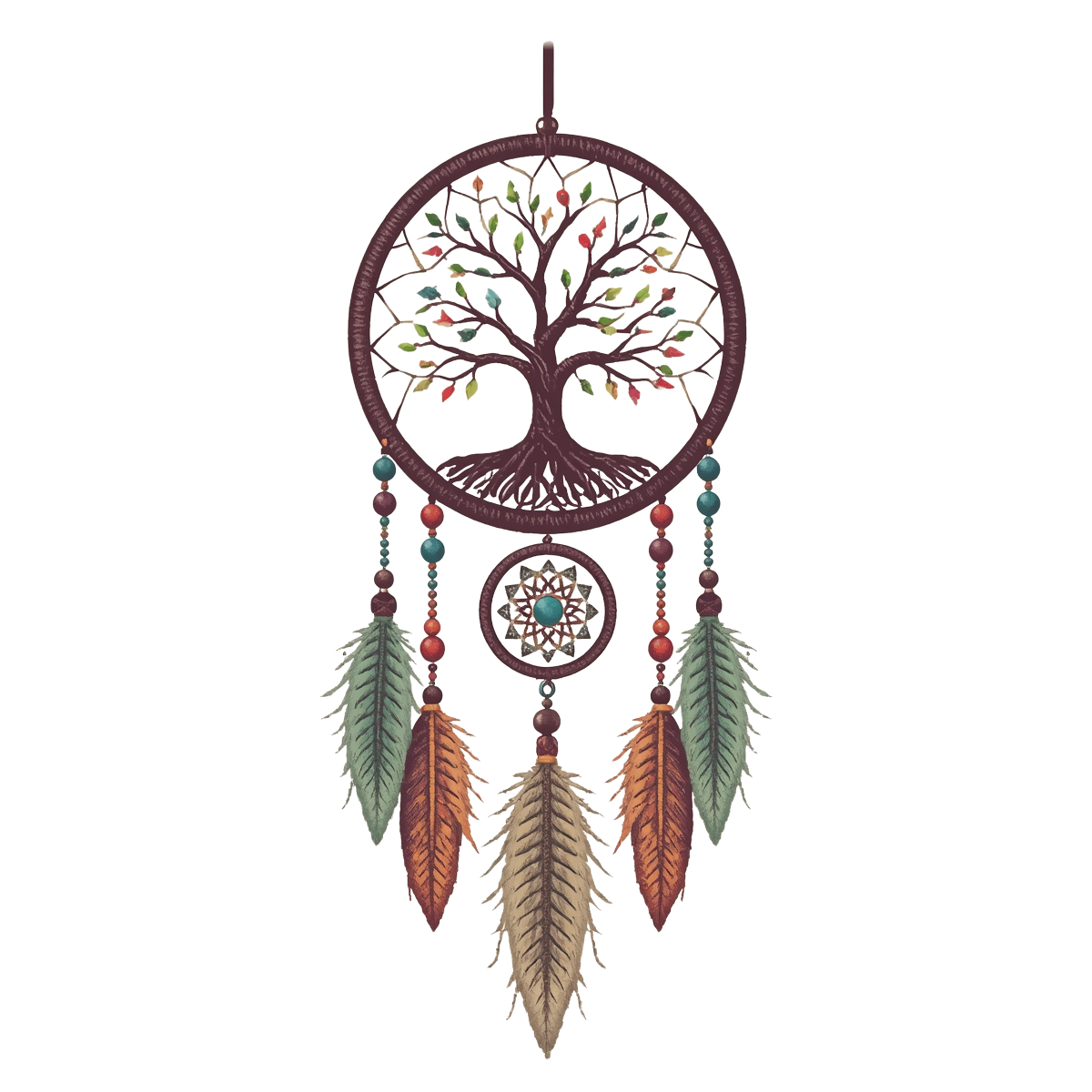 Tree of Life Dreamcatcher Sticker