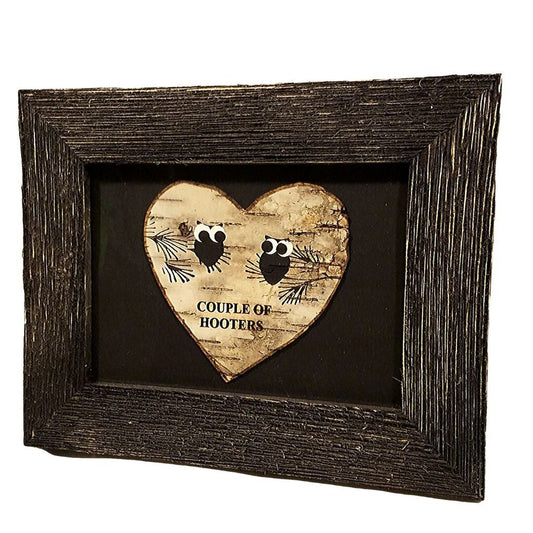 Couple of Hooters With Owls Wall Art