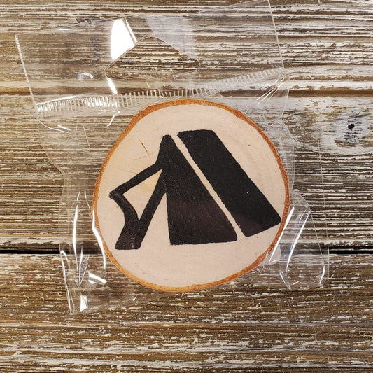 Tent Birch Tree Magnet